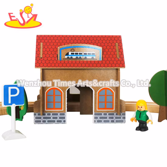 New Design Kids Wooden Electric Toy Train Sets W04c048